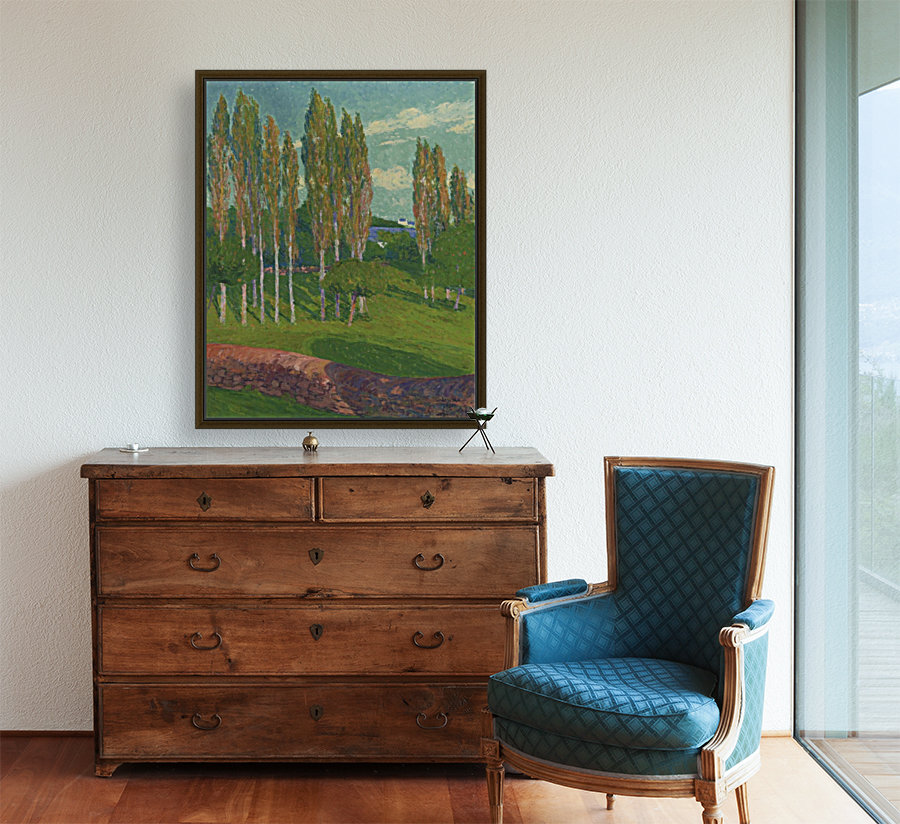 Poplars in Spring Reproduction