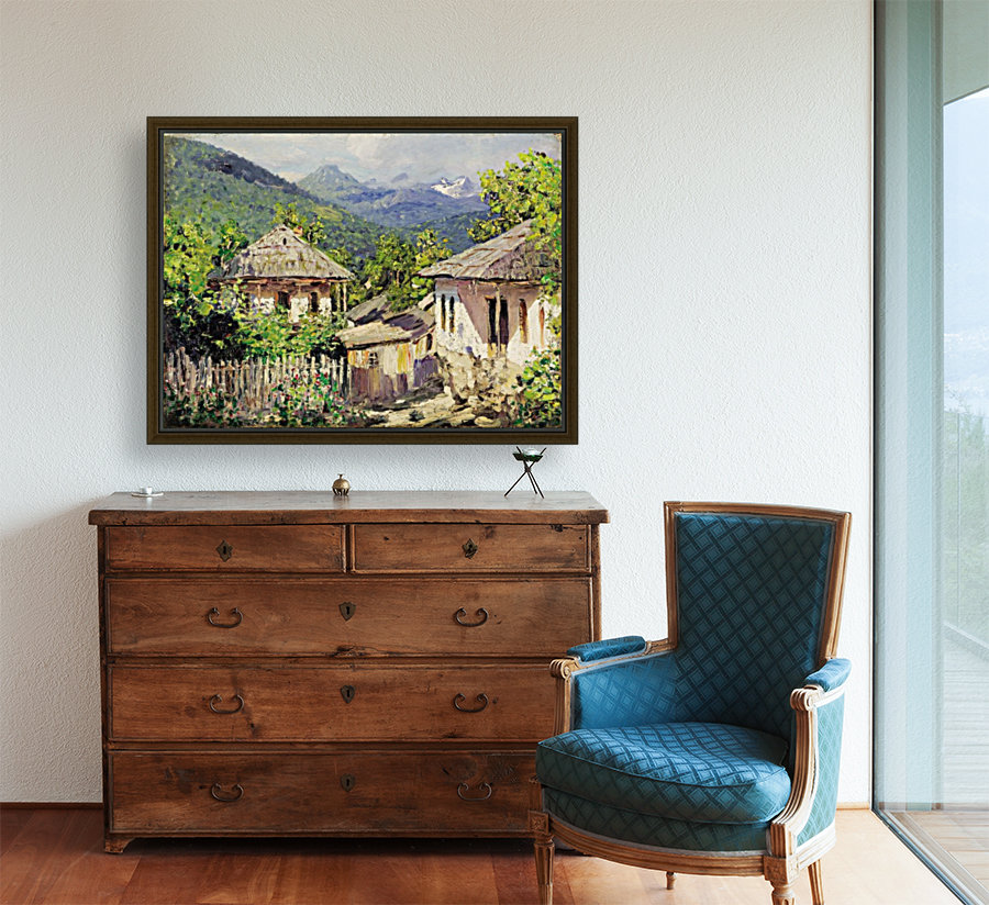 Village Scene Reproduction
