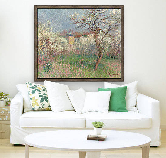 Spring, Outskirts of Pontoise by Gustave Loiseau