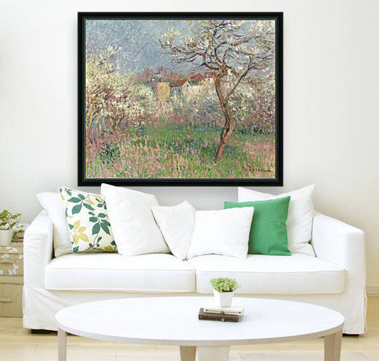 Spring, Outskirts of Pontoise by Gustave Loiseau