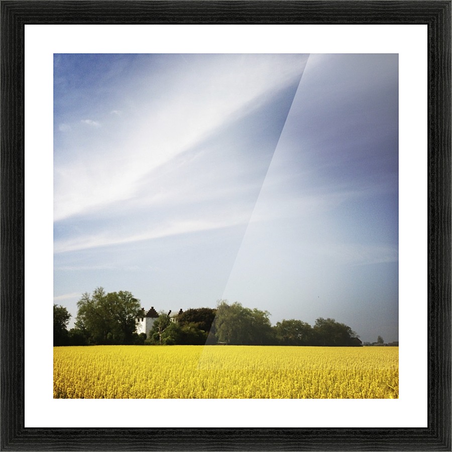 Scania sky Picture Frame print