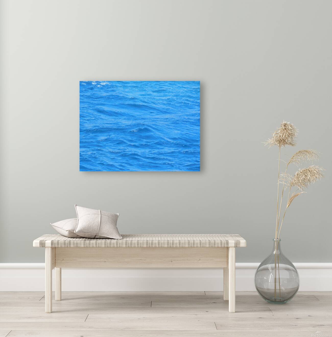  Mediterranean blue Reproduction