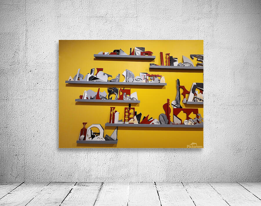 Modern shapes Wall Preview