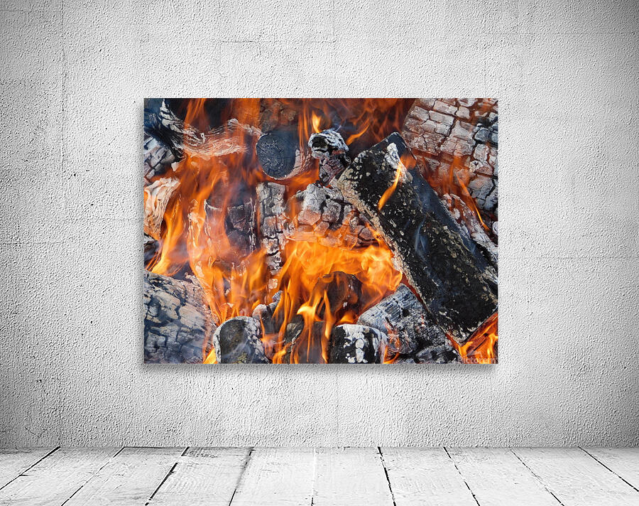 Dancing flames Wall Preview