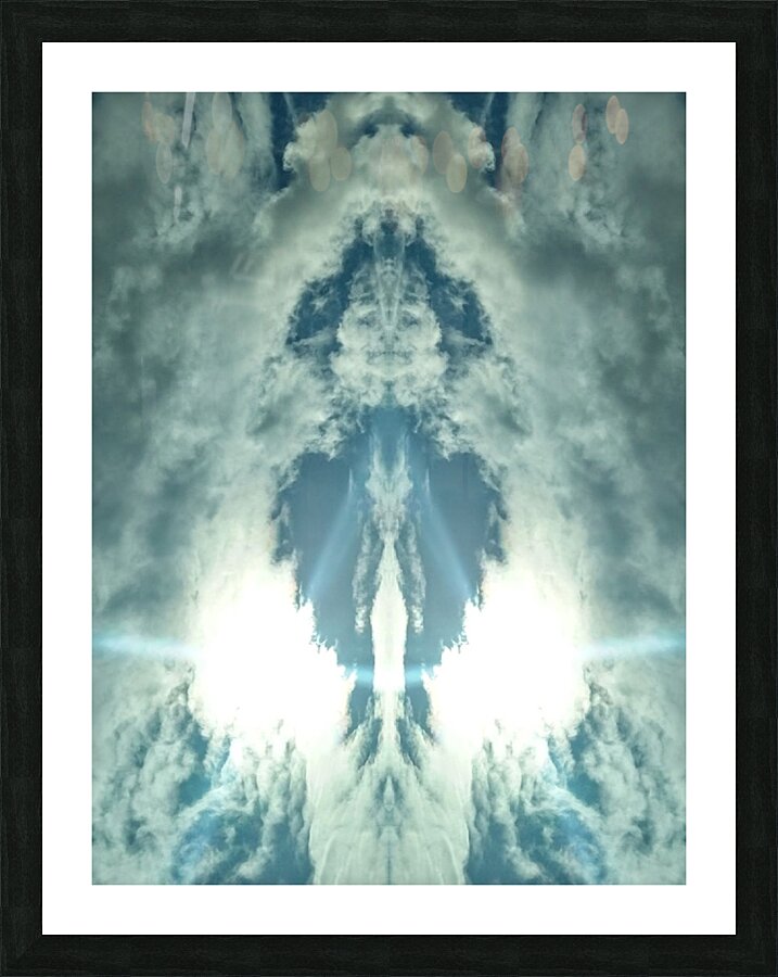 Cloud King Picture Frame print