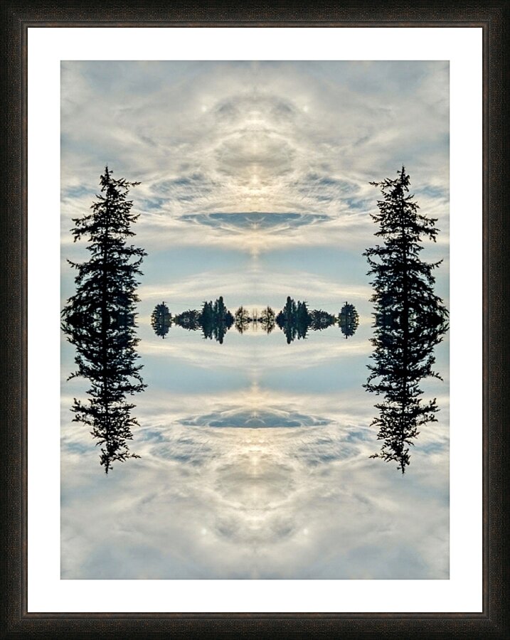 Cloud Portal 1 Picture Frame print