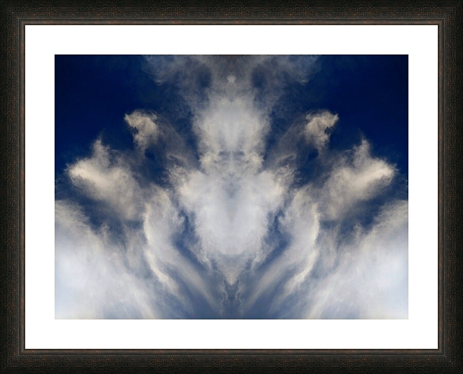 Cloud Human-ish 2 Picture Frame print