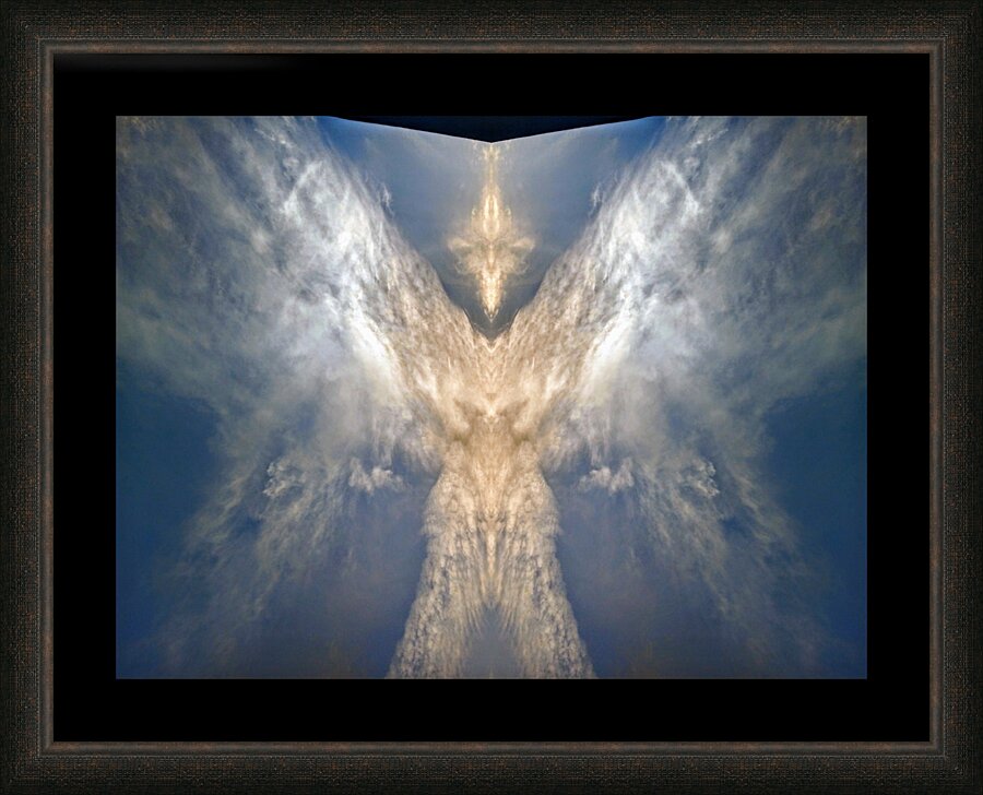 Cloud Angel ET  Picture Frame print
