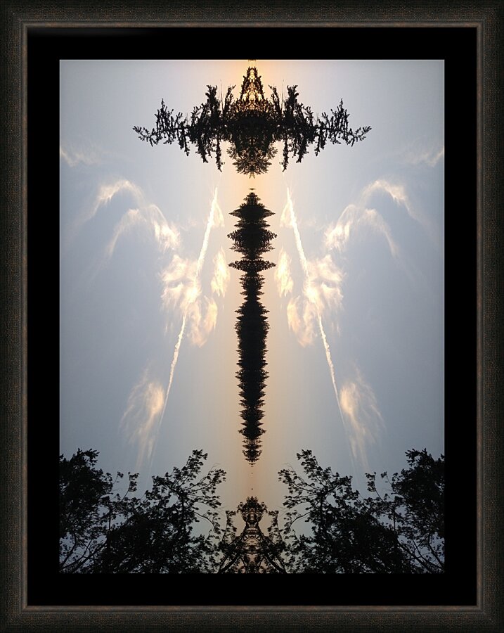 Cloud Illumination Picture Frame print