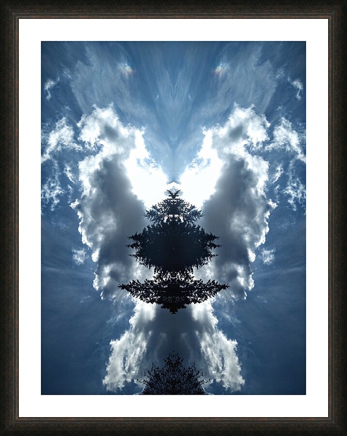 Cloud Vampire Angel Picture Frame print
