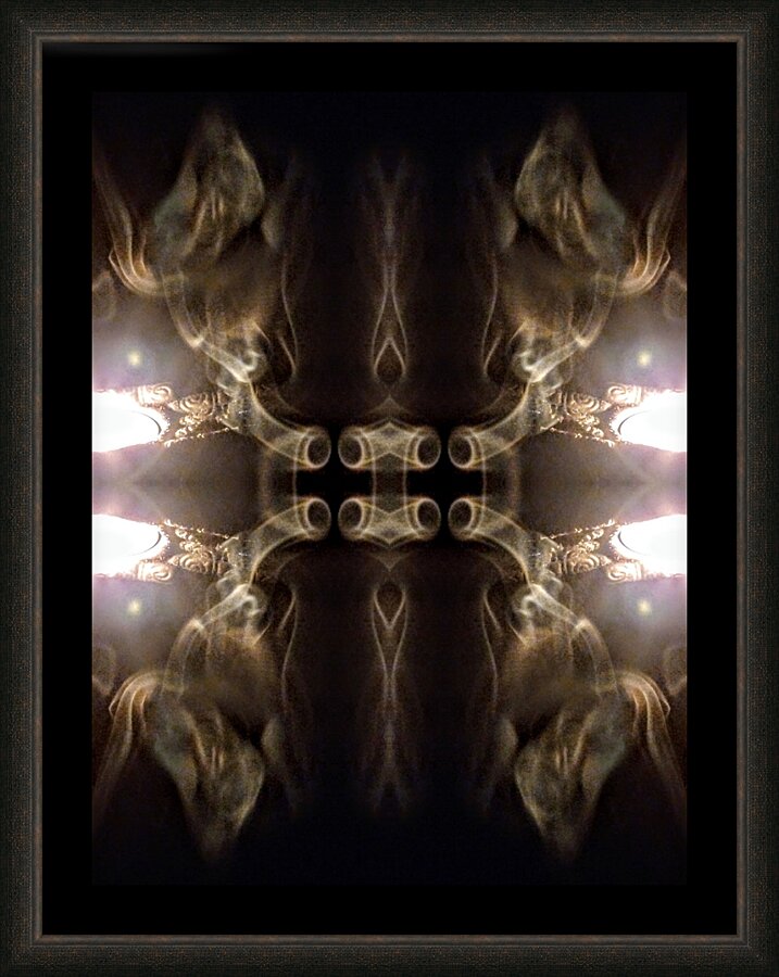 Smoke Scrying 1 Picture Frame print