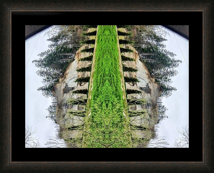 Green People 1 Picture Frame print