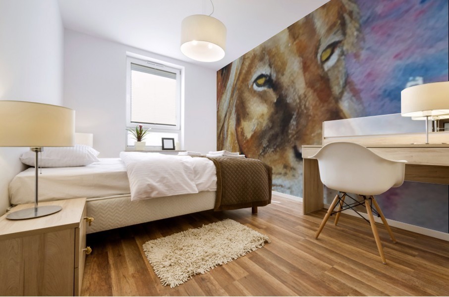 His Majesty Mural print