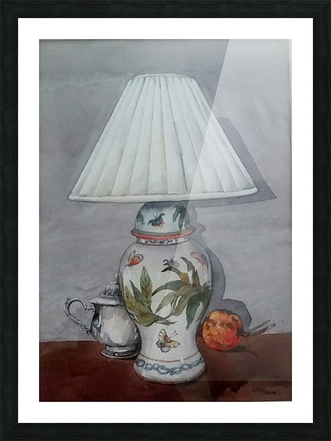 Petas lamp Picture Frame print
