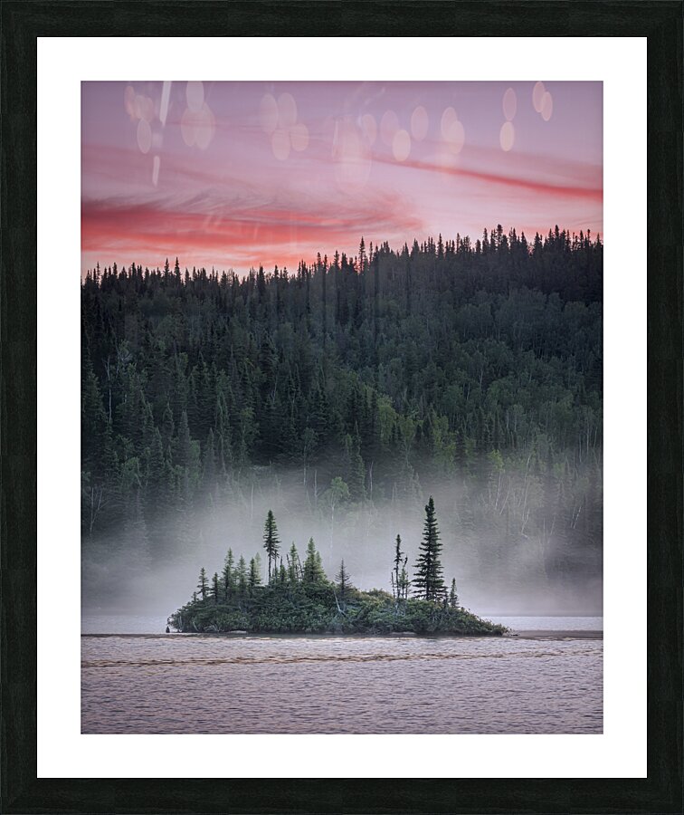 Peaceful Picture Frame print