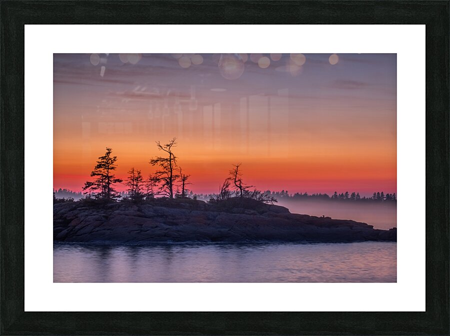 Crepuscule Picture Frame print
