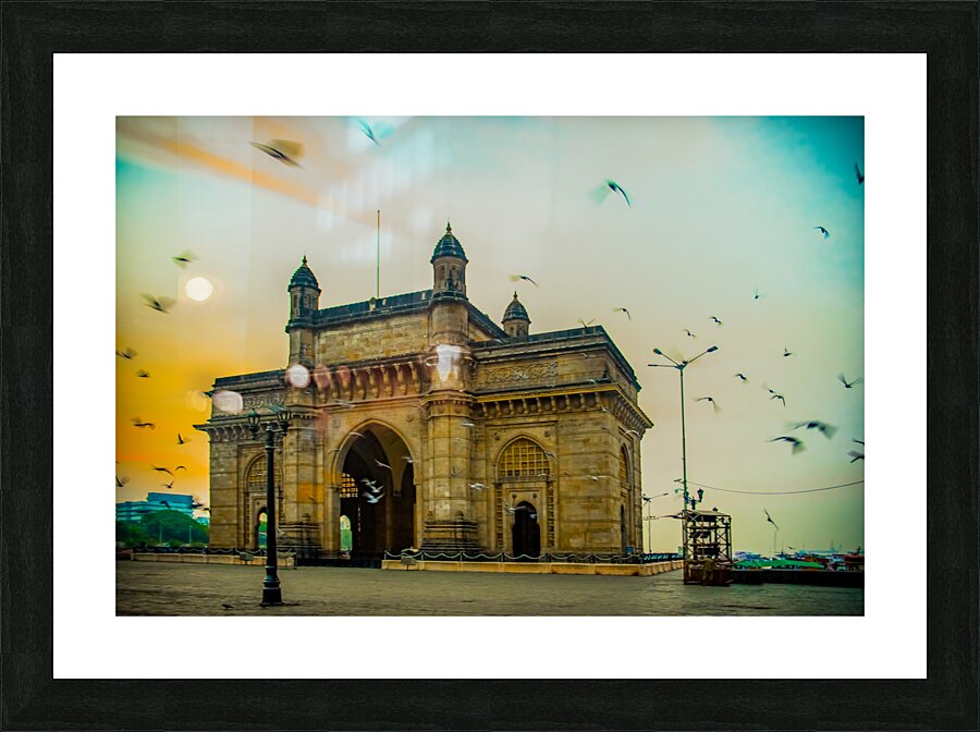 Mumbai Picture Frame print