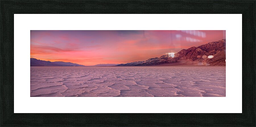 Death Valley Picture Frame print
