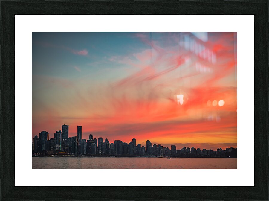 Vancouver Picture Frame print