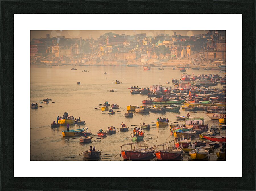 Varanasi Picture Frame print