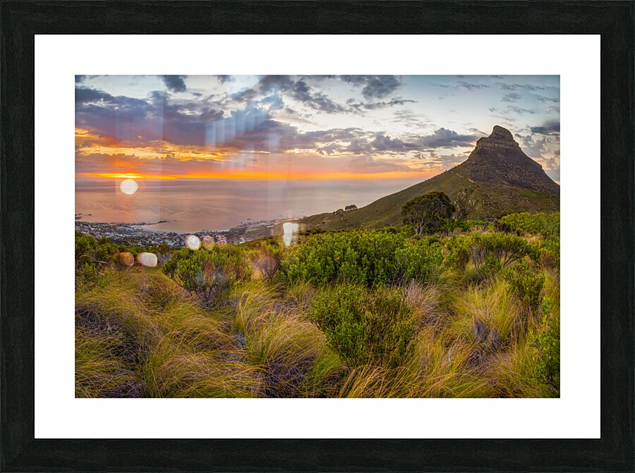 Cap Town Picture Frame print