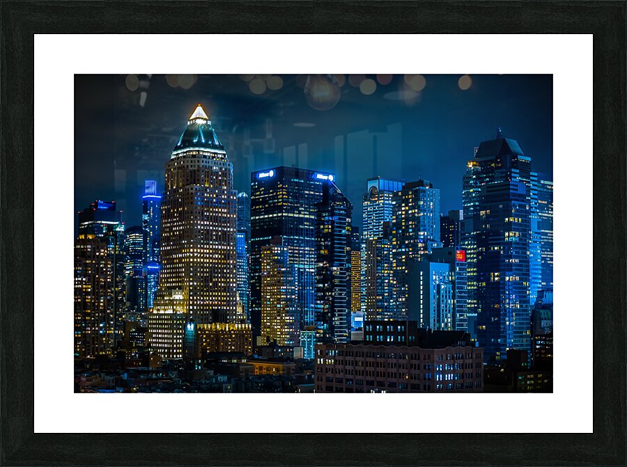 New York Picture Frame print