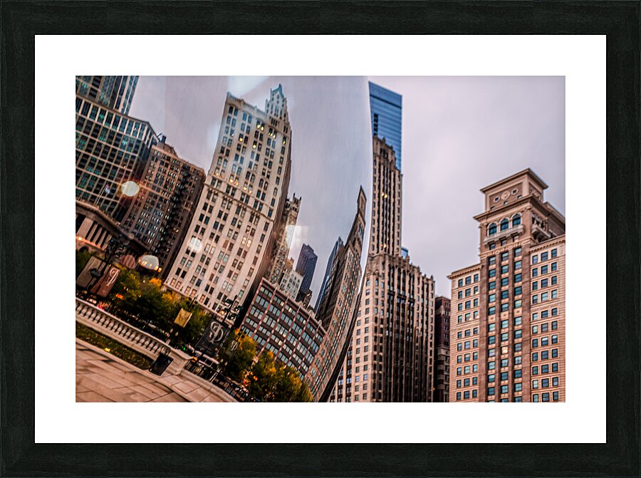 Chicago Picture Frame print