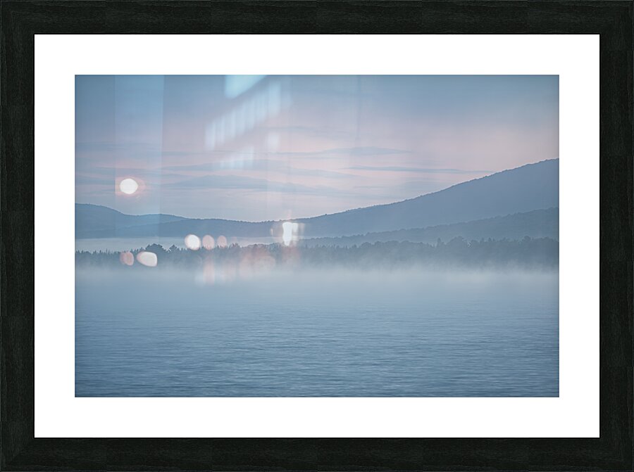 Hazy Picture Frame print