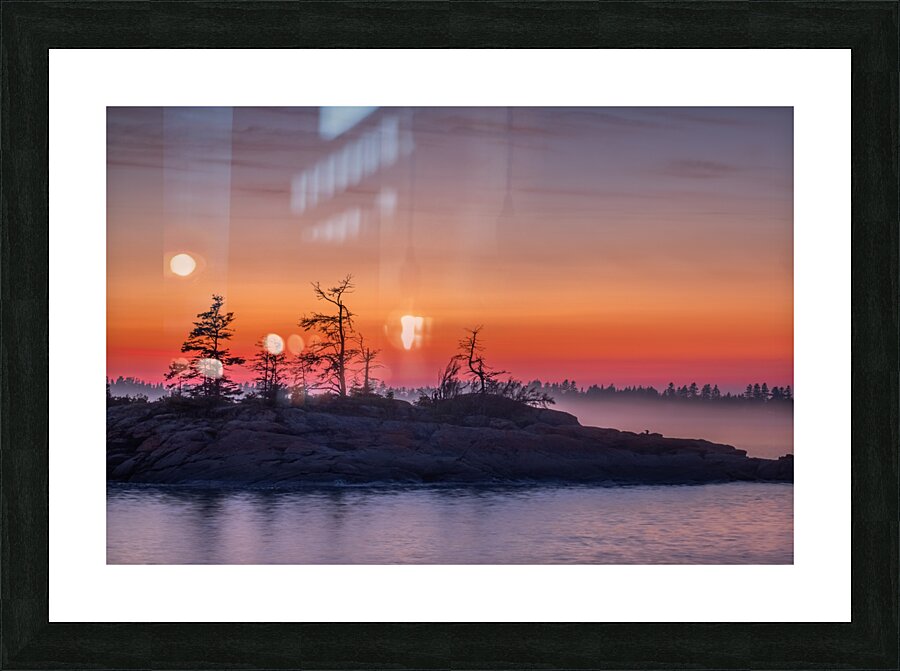 Crepuscule Picture Frame print