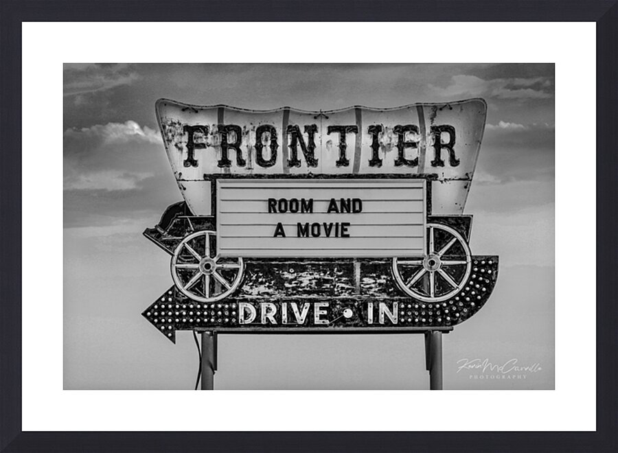 The Frontier Picture Frame print
