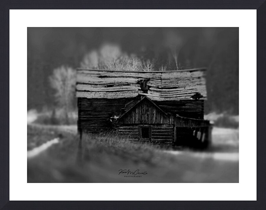 Old House Picture Frame print