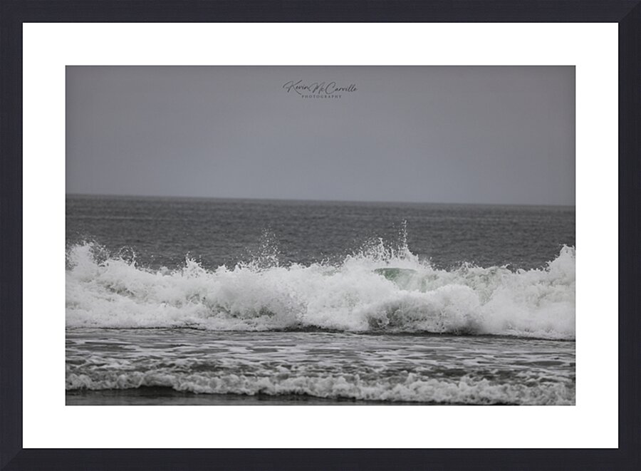 Waves at Coronado Beach CA Picture Frame print