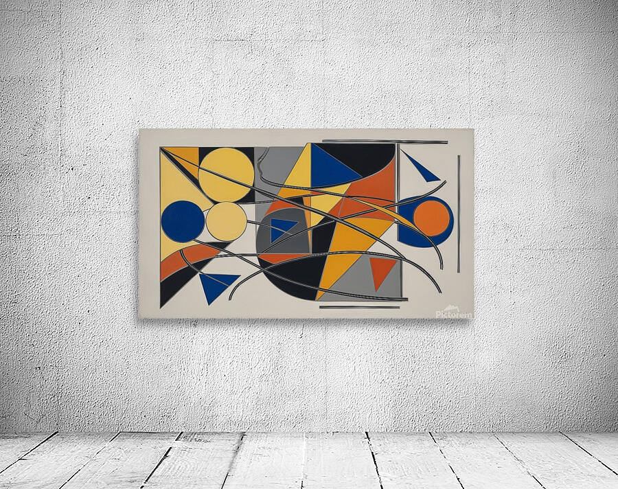 CONCEPTION ABSTRAITE VIBRANTE 13 Wall Preview