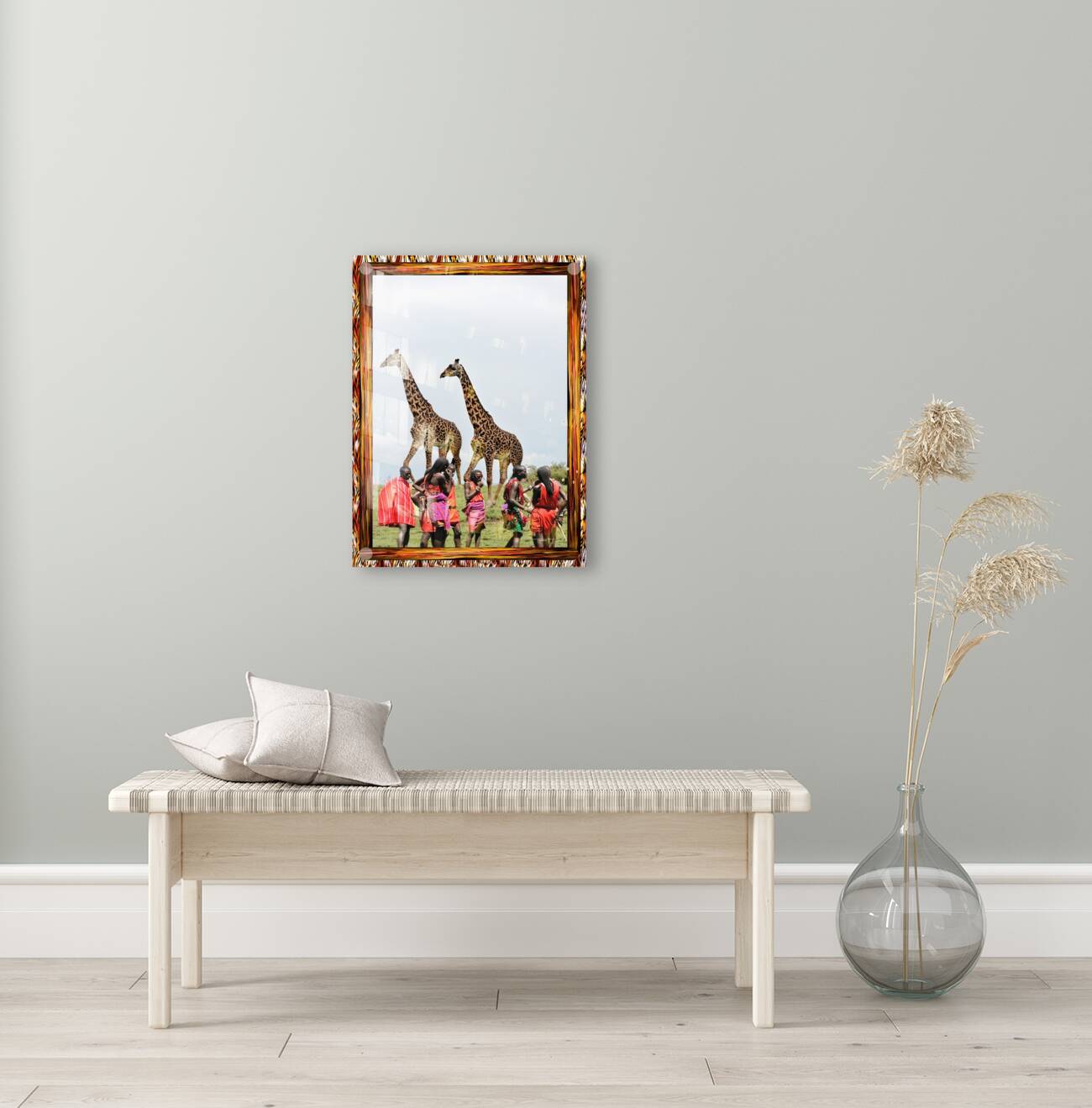 TheoClassic Art Endangered Species Giiraffe08P.JP Reproduction