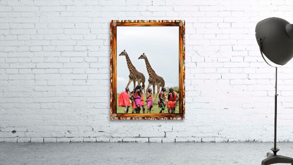 TheoClassic Art Endangered Species Giiraffe08P.JP Wall Preview