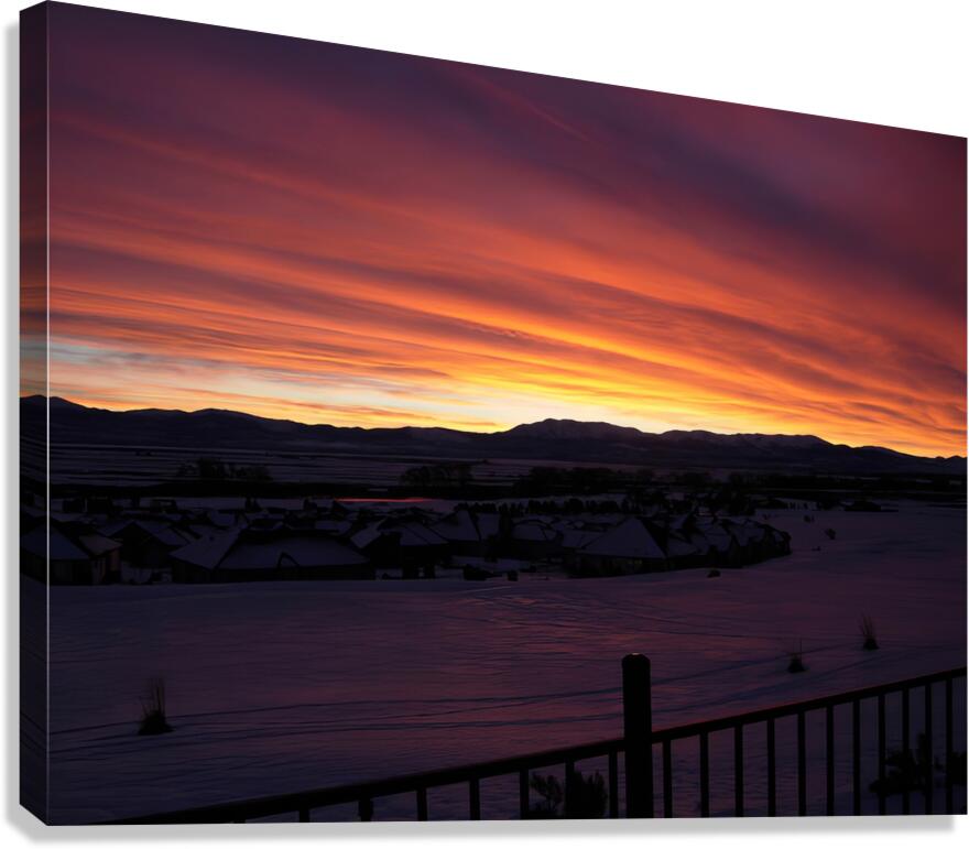 Inspired sunset