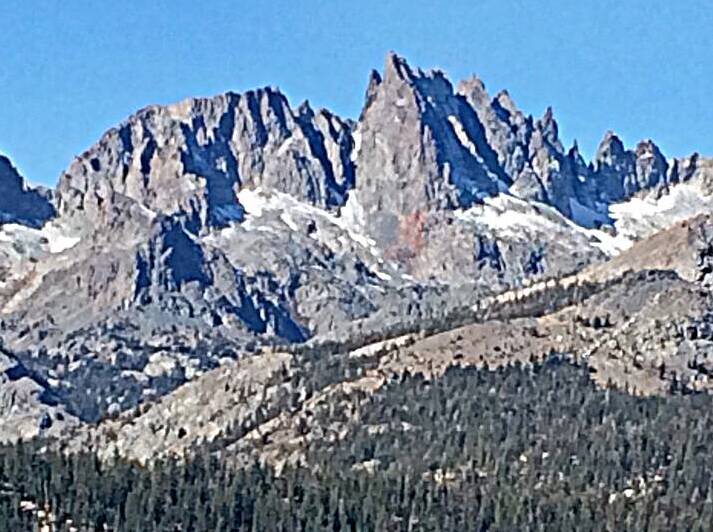 Mountain Peaks - Sierras  by MJW Artworks