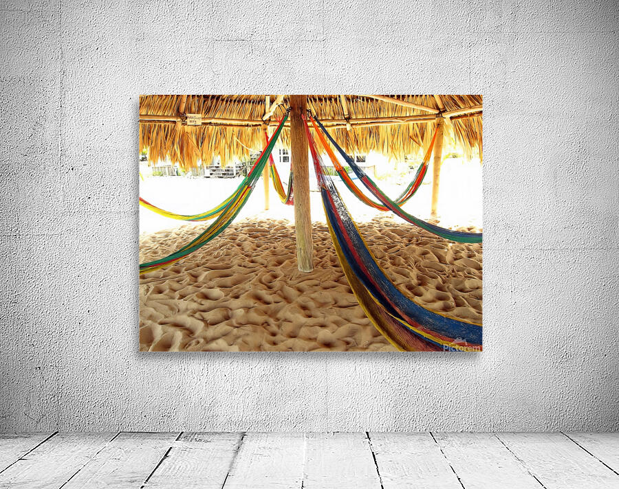 Pick Your Color - Belize by MJW Artworks Wall Art