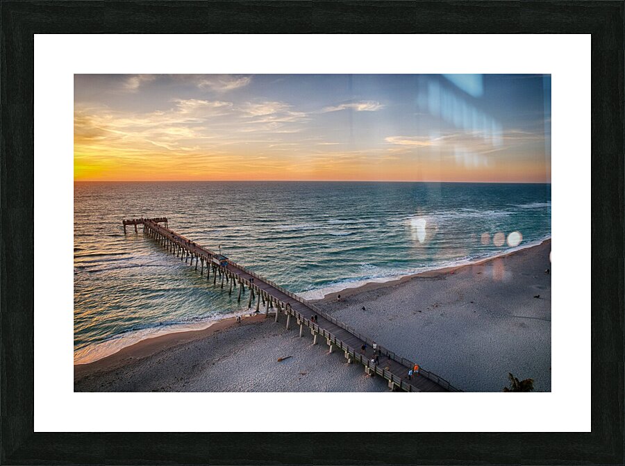 20240131 Sharky s Pier 2 Picture Frame print