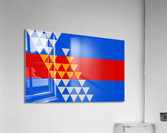 Pomo Indian Flag Acrylic Print
