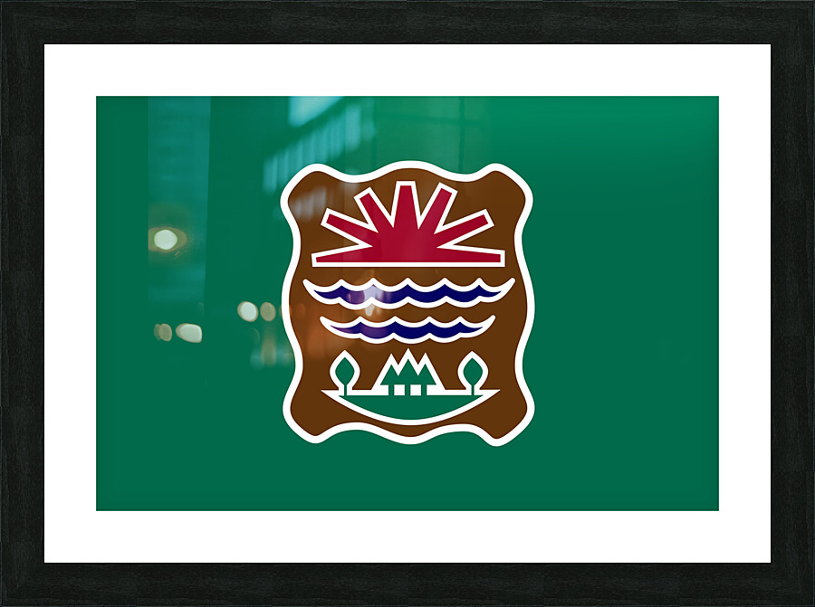 Abenaki Flag Picture Frame print