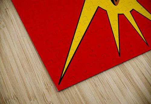 Mohawk Warrior Society Flag Arty Flyers puzzle