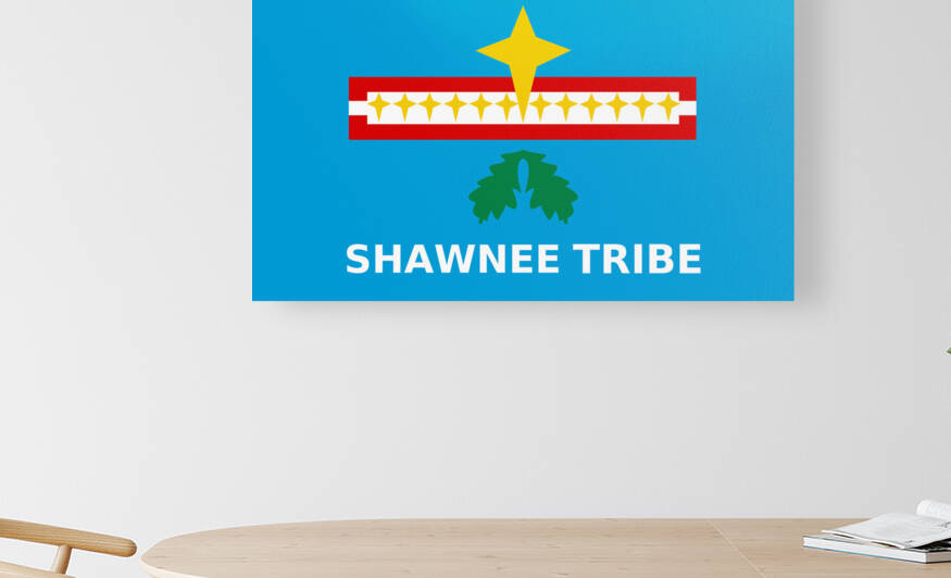 Shawnee Tribe of Oklahoma Flag by Arty Flyers