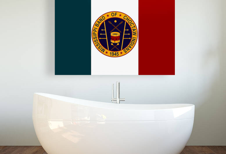 Mississippi Band of Choctaw Indians Flag by Arty Flyers