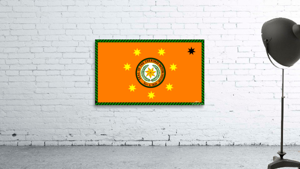 Cherokee Nation Flag Wall Preview