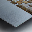 Bricks Metal print