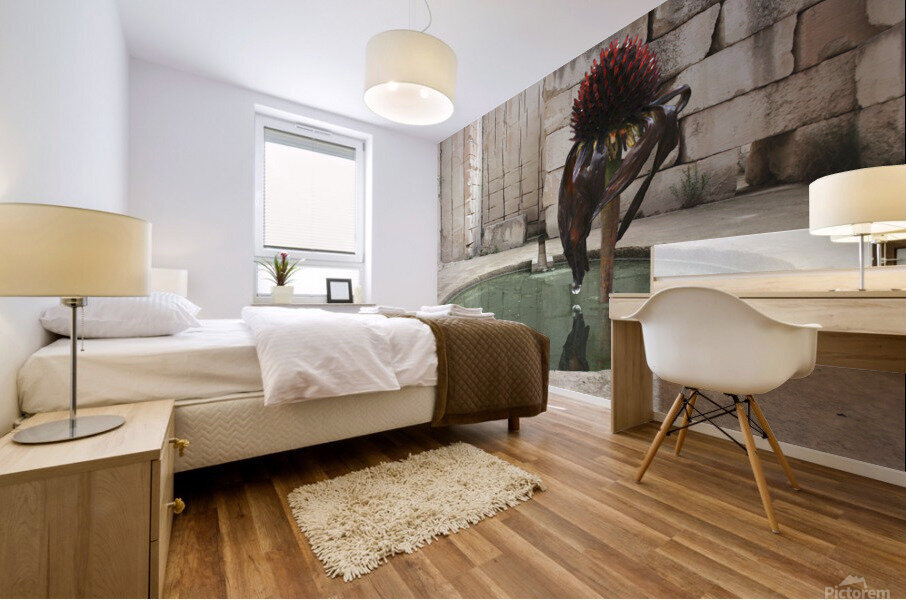 Autumn surreal Mural print