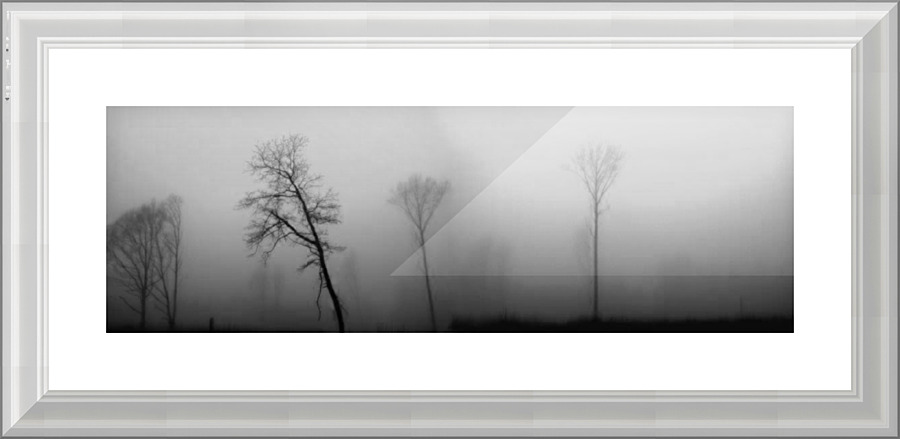Mist Picture Frame print