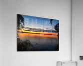 Seneca Lake sunset Acrylic Print