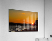 Sunset over the Adirondacks Acrylic Print